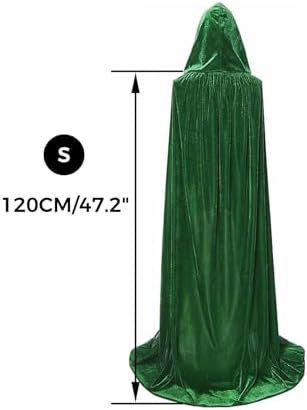 Black Halloween Umhang Kinder 120CM Schwarz Samt Cape Vampir Kostüm(S)  
Schwarzer Halloween Umhang für Kinder 120CM Kap
