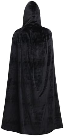 Kaporende Umhang Lange SAMT Cape Vampir Kostüm Halloween Kinder Unisex Kostbar Cosplay-Alter