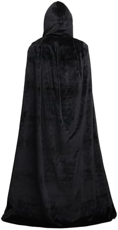 Kaporende Umhang Lange SAMT Cape Vampir Kostüm Halloween Kinder Unisex Kostbar Cosplay-Alter