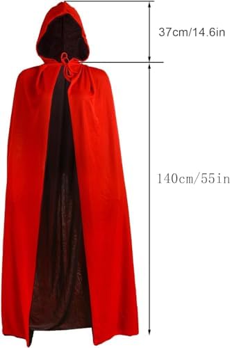 DERAYEE Vampir Kostüm, ideal für Kinder zum Halloween, moderne Design und Comfort_fit, Größe L