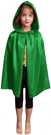 Sensible Schwarz Kapuzen Umhang Kinder Halloween Maskerade Global Recycled Standard  
 Schwarz Kapuzen Umhang Kinder Hal