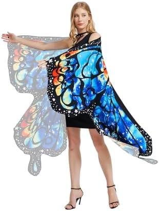  **Fae-Wings fuer Erwachsene, Feenflügel, Perfekt fuer deine Halloween-Kostümierung**
| **3-teiliges Schmetterlings-Kost