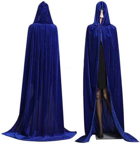 Langen Kapuzenumhang Halloween-Kostüme Hexenkostüm für Damen