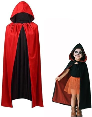  Schwarzer Vampir Umhang Für Kinder Halloween Kostüm
| Vampirs Cape Kinder Halloween Kostüm Schwarz Rot Beidseitig
| Vam