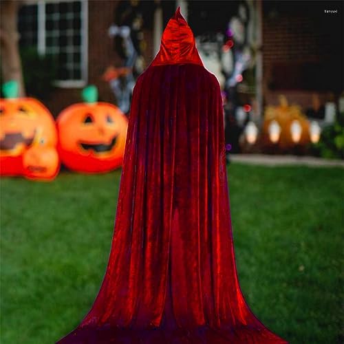 Black Halloween Umhang Kinder 120CM Schwarz Samt Cape Vampir Kostüm(S)  
Schwarzer Halloween Umhang für Kinder 120CM Kap