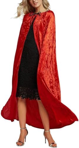 Black Halloween Umhang Kinder 120CM Schwarz Samt Cape Vampir Kostüm(S)  
Schwarzer Halloween Umhang für Kinder 120CM Kap