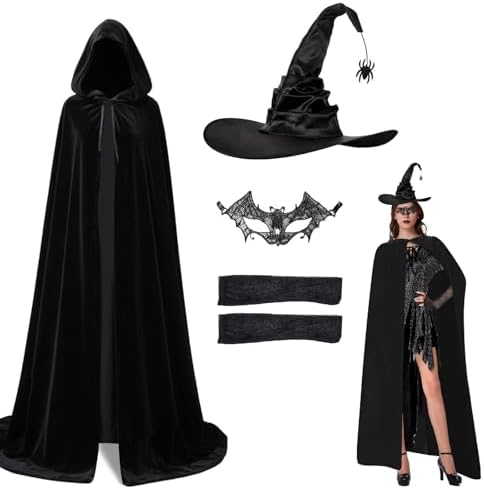 Halloween Umhang mit Kapuze Rot Erwachsene Teufel Kostüm (Rot)
Halloween Umhang mit Kapuze Rot Hexenkostüm für Erwachsen