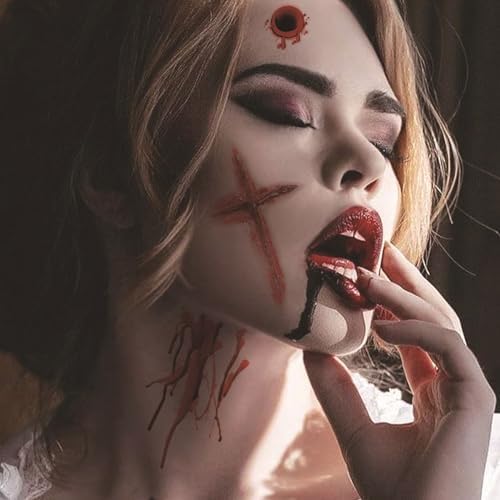 Schwarzer Umhang mit Kapuze für Halloween.Cosplay Kostüm mit 20 Narben.Vampir Umhang 90/120/140 CM