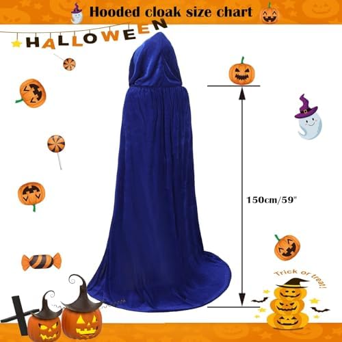 Halloween Umhang mit Kapuze Rot Erwachsene Teufel Kostüm (Rot)
Halloween Umhang mit Kapuze Rot Hexenkostüm für Erwachsen