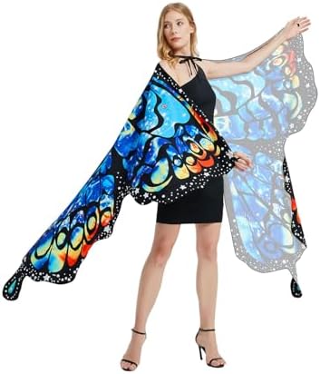  **Fae-Wings fuer Erwachsene, Feenflügel, Perfekt fuer deine Halloween-Kostümierung**
| **3-teiliges Schmetterlings-Kost