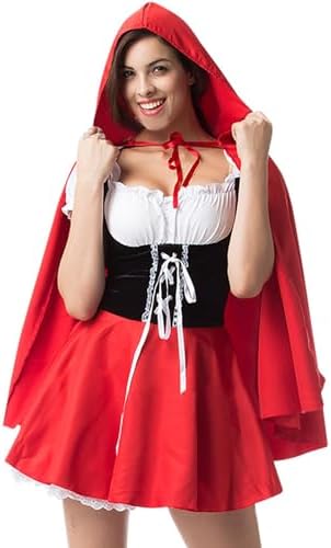  Halloween Kostüm Damen Mittelalter Kleider und Umhang mit Kapuze
| Samt Vampir Umhang Kostüm für Halloween Karneval
| M