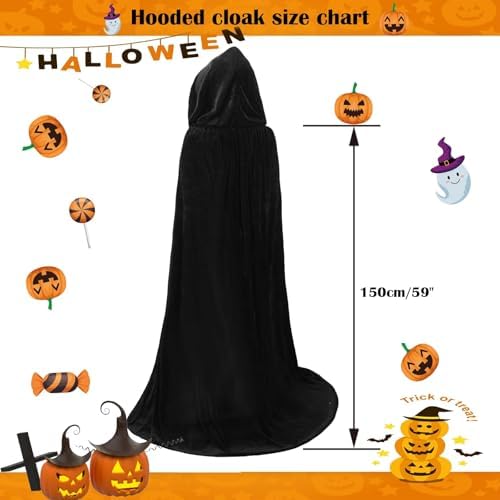 Halloween Umhang mit Kapuze Rot Erwachsene Teufel Kostüm (Rot)
Halloween Umhang mit Kapuze Rot Hexenkostüm für Erwachsen