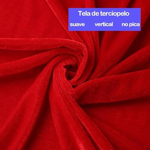  Halloween- und Carnaval-Capa mit Kapuze in Velours, ideal für Erwachsene - Capa von Capa con Capucha
| Capa mit Kapuze 