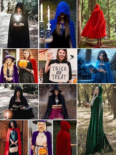 Halloween Umhang mit Kapuze Rot Erwachsene Teufel Kostüm (Rot)
Halloween Umhang mit Kapuze Rot Hexenkostüm für Erwachsen