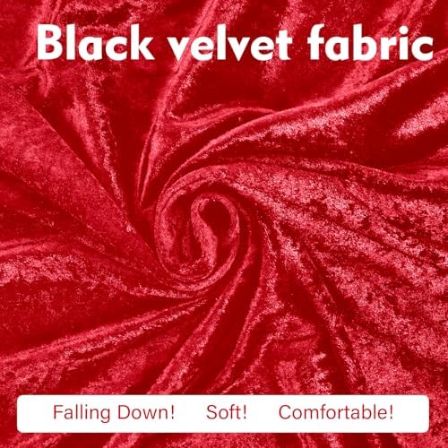  Vampir Kostüm Damen für Halloween Schwarz Samt Cape mit Kapuze Erwachsene Dracula Look
| Halloween Kostüm Erwachsene Sc