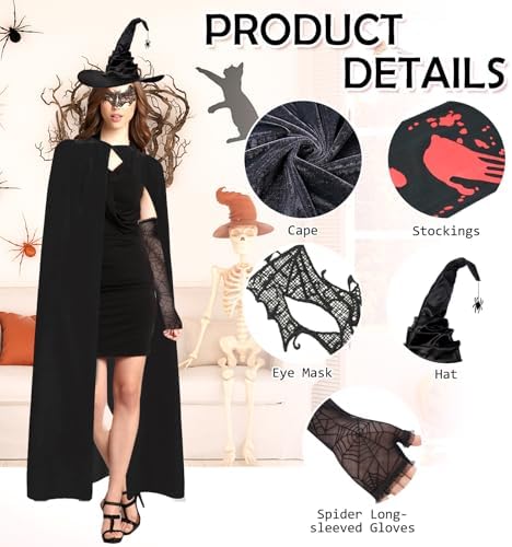 Halloween Umhang mit Kapuze Rot Erwachsene Teufel Kostüm (Rot)
Halloween Umhang mit Kapuze Rot Hexenkostüm für Erwachsen