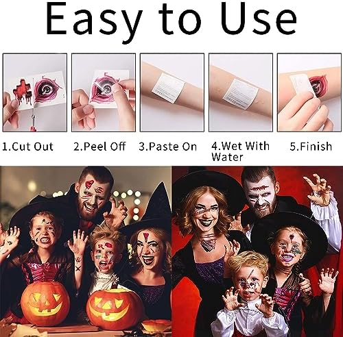 Schwarzer Umhang mit Kapuze für Halloween.Cosplay Kostüm mit 20 Narben.Vampir Umhang 90/120/140 CM