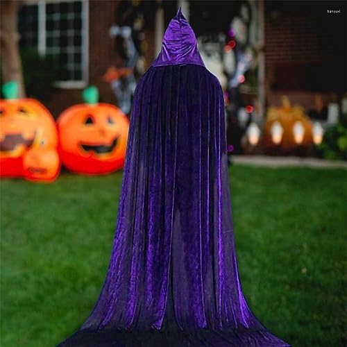 Black Halloween Umhang Kinder 120CM Schwarz Samt Cape Vampir Kostüm(S)  
Schwarzer Halloween Umhang für Kinder 120CM Kap