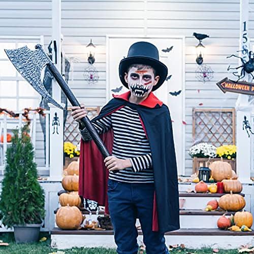 DERAYEE Vampir Kostüm, ideal für Kinder zum Halloween, moderne Design und Comfort_fit, Größe L