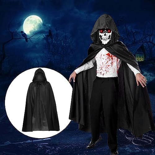 Halloween Umhang Kinder Schwarzer Kapuze Cosplay Vampir Kostüm Wasserdichte Narben USAKinder Halloween Party Zubehör (90