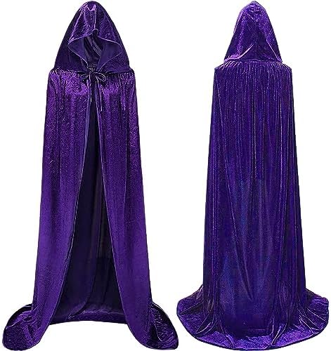 Black Halloween Umhang Kinder 120CM Schwarz Samt Cape Vampir Kostüm(S)  
Schwarzer Halloween Umhang für Kinder 120CM Kap