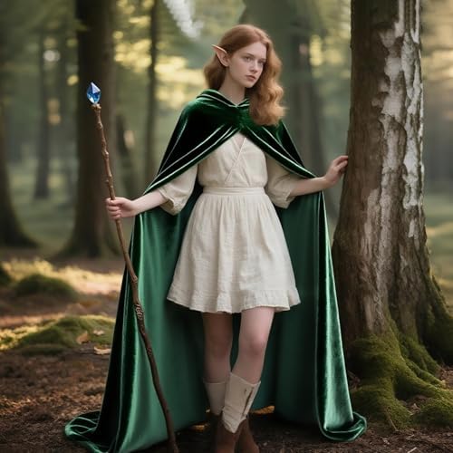 Black Halloween Umhang Kinder 120CM Schwarz Samt Cape Vampir Kostüm(S)  
Schwarzer Halloween Umhang für Kinder 120CM Kap