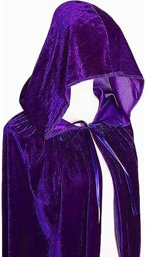 Black Halloween Umhang Kinder 120CM Schwarz Samt Cape Vampir Kostüm(S)  
Schwarzer Halloween Umhang für Kinder 120CM Kap