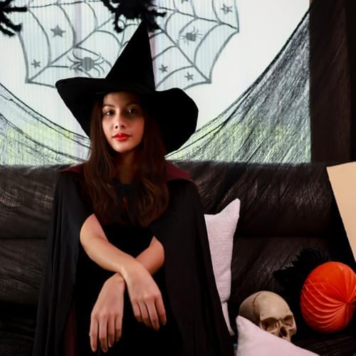 Ulife Mall Umhang mit Kapuze für Herren und Damen - Halloween und Weihnachten - Vampir Kostüm - 120cm