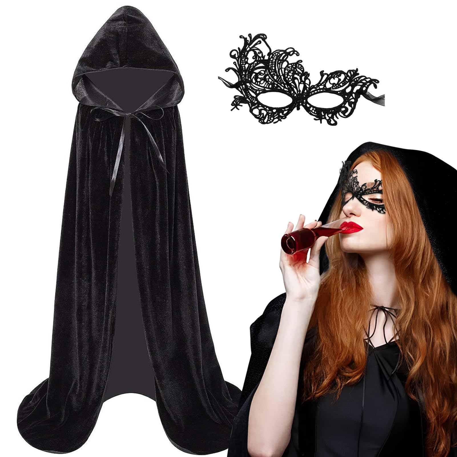 vampirumhang damen samt