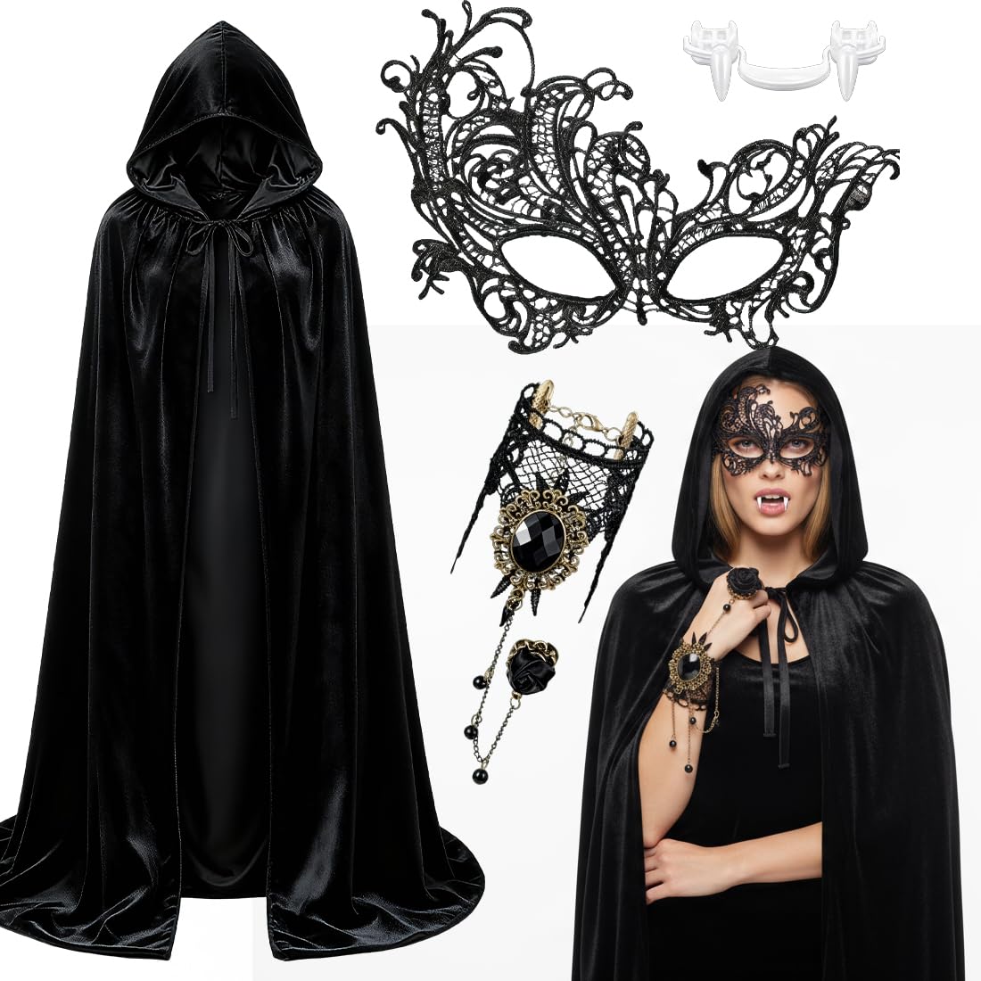 vampirumhang damen samt